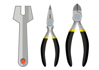 tools - spanner and pliers