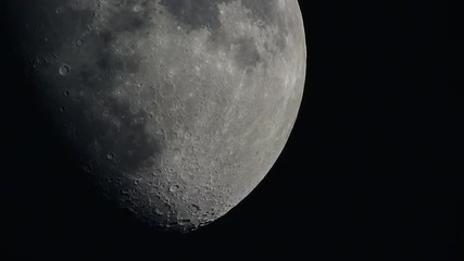 close up of moon