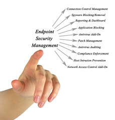 Canvas Print - Endpoint Security Management