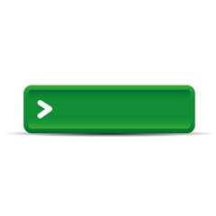 Green empty button vector