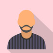 © juliars - Man with beard avatar icon