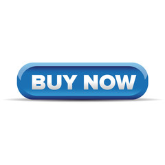 Fototapete - Buy now button blue vector