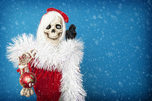 Happy Christmas Skeleton