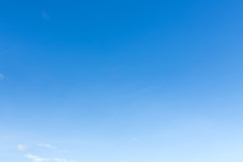 Clear Blue Sky Background