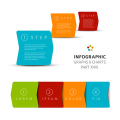 Poster - Vector flat design infographic elements