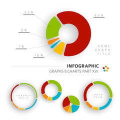 Poster - Vector flat design infographic elements
