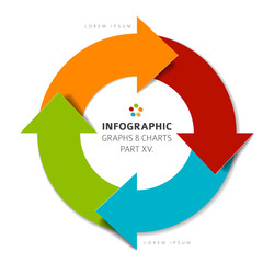 Poster - Vector flat design infographic elements