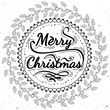 © pteshka - Marry Christmas quote posters with mistletoe