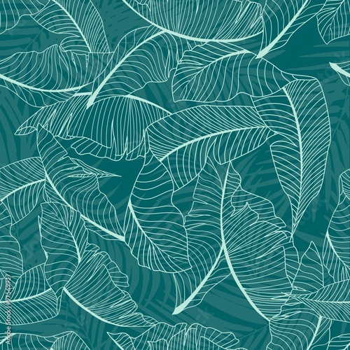 Papel de parede palm pattern