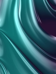 Glossy pastel teal blue to dark amethyst purple elegant silky fabric fractal background - Fall Winter 2015 - 2016 fashion color trends