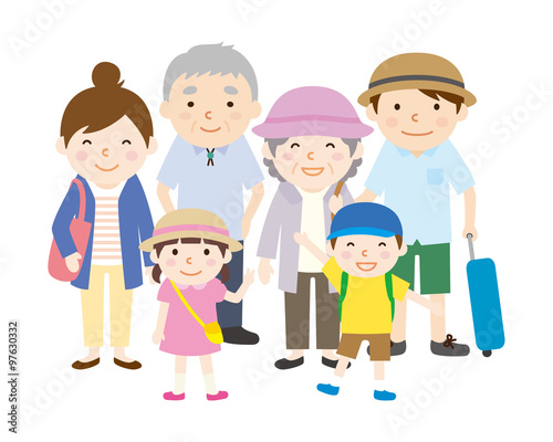 家族旅行 夏 3世代 Stock Illustration Adobe Stock 家族旅行 夏 3世代 Stock Illustration Adobe Stock