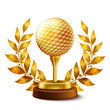 © Macrovector - Golden golf award