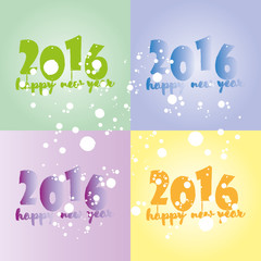 Naklejka na meble Nappy New Year 2016