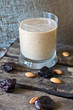 Health Smoothie with oats and prunes