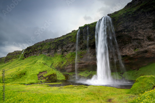 Foto-Lamellenvorhang - Waterfalls (von Luis Louro)