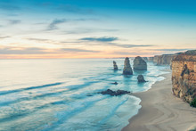 The Twelve Apostles View Along Great Ocean Road, Australia