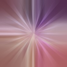 Abstract Sunburst Design On Pretty Pink Purple And Gold Color Background, Rays Or Beams Radiating From The Center In A Zoom Blur Decoration