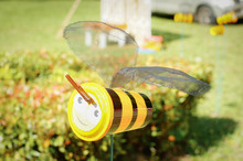 Little Bee Made Of Plastic Glass