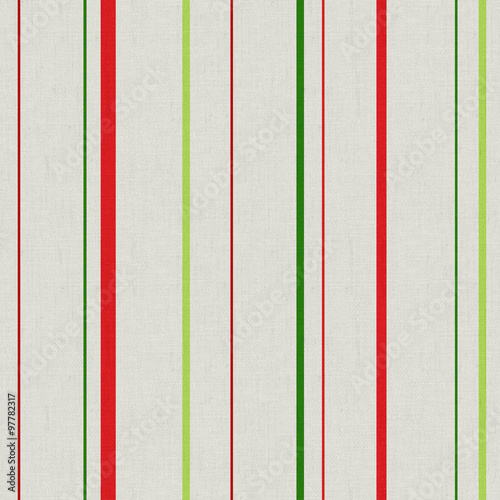 Naklejka - mata magnetyczna na lodówkę Pattern with strip in red and green colors