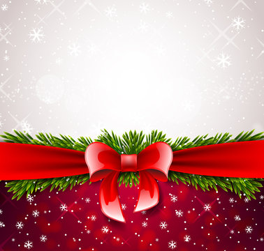 Christmas postcard for your text
