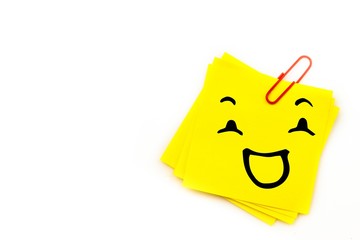 Poster - Composite image of smiling face