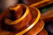 Wooden Violin Head 