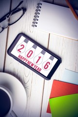 Poster - Composite image of happy new year