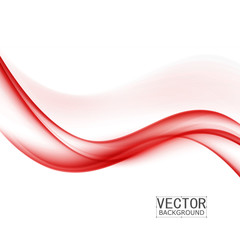 Wall Mural - red background curve.
