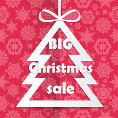 Sticker - Christmas sale tag