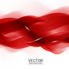 Wall Mural - Red background curve. 
