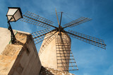 Windmill in Mallorca,Spain