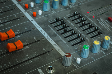 mixer board