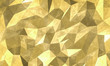 Gold low poly background