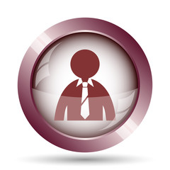 Poster - Business man icon