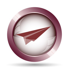 Poster - Paper plane icon