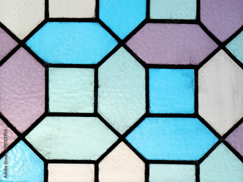 Blue And Purple Geometric Pattern Stained Glass Window Abstract Background Buy This Stock Photo And Explore Similar Images At Adobe Stock Adobe Stock
