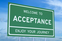 Welcome To Acceptance Concept