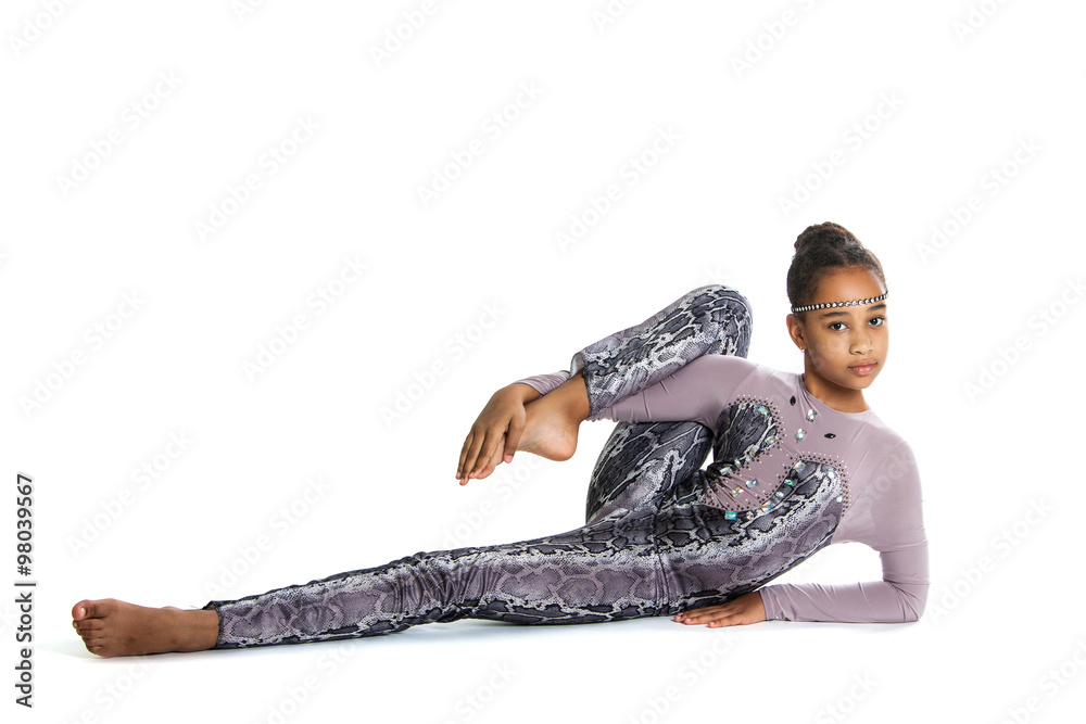 gimnastic little girls  