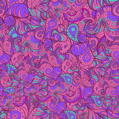  Vector doodle abstract pattern
