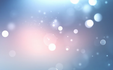 winter bokeh background