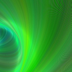 Poster - Green color abstract digital art background
