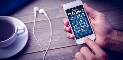 Poster - Composite image of technology lock screen