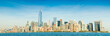 © jovannig - Downtown Manhattan over East river. Panoramic giant view