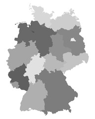  Karte von Deutschland