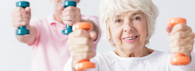 Seniors are active and healthy