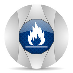 Poster - flame icon