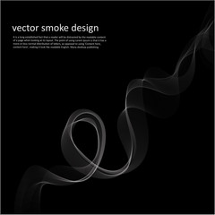 Wall Mural - abstract vector monochrome background