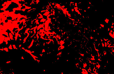 Poster - Abstract  background and black and red structure