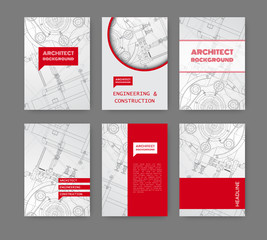 Set of corporate identity templates