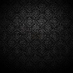 Wall Mural - dark wallpaper background texture.